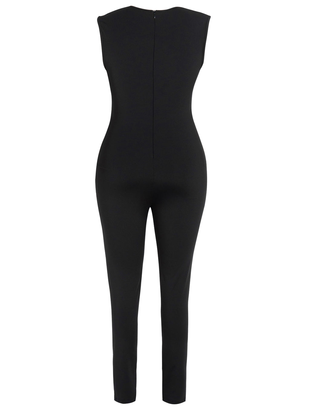 Women's Low-cut Design Skinny Jumpsuit