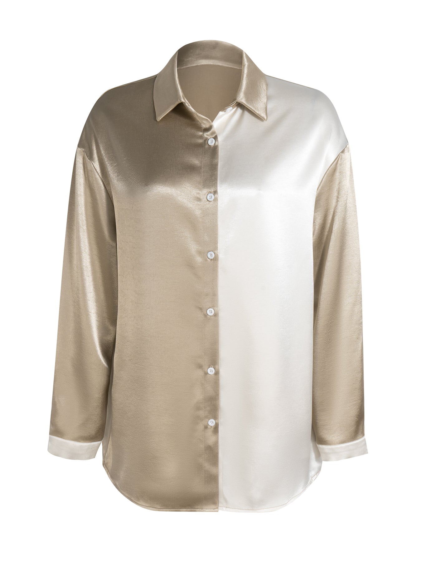 Women's Fashion Sexy Elegant See-Through Design Shirt