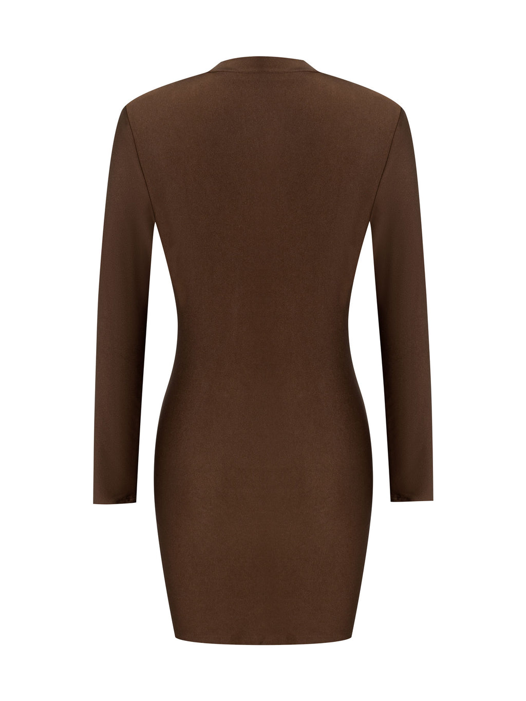 Women's Cross-pleated Long Sleeve Dress