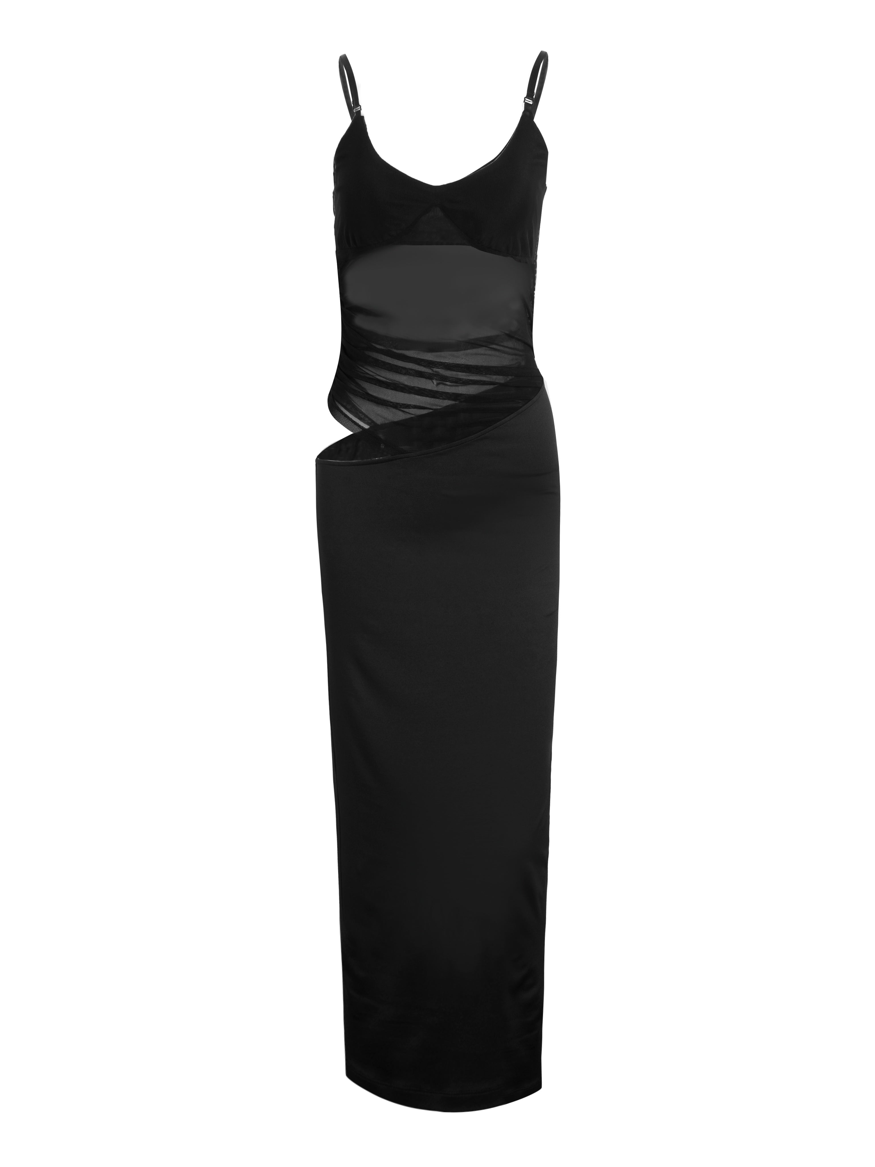 Women's High-end Patchwork Suspender Dress