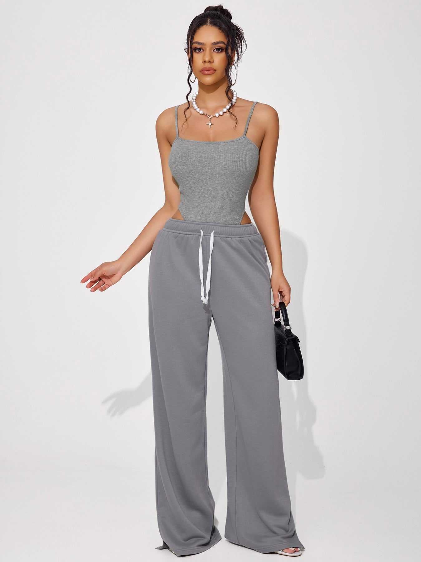 Women's Sexy Casual Slim Fit  Suspender Strip Onesie