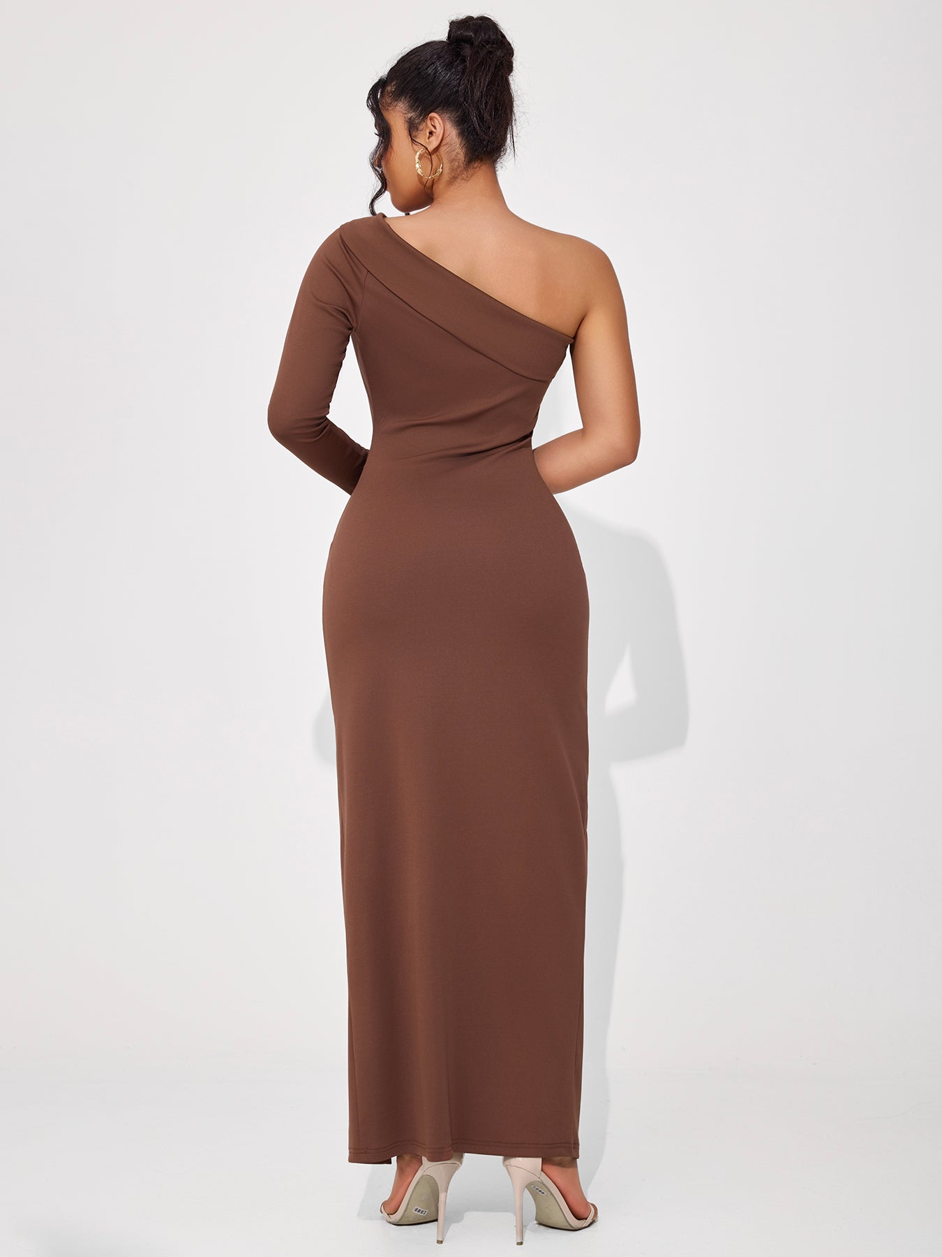 Women's Sexy Elegant Twisted Off-shoulder Hip Dress