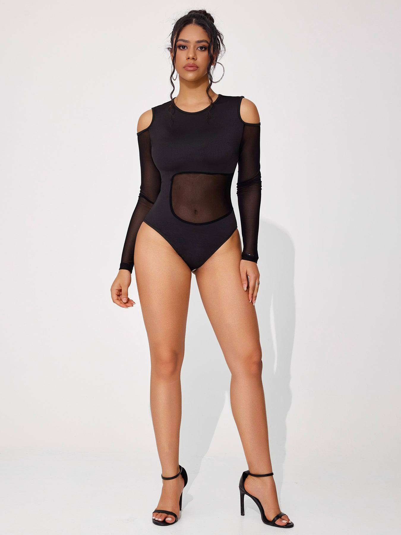 Women's Sexy See-through Tights And Slimming Jumpsuit