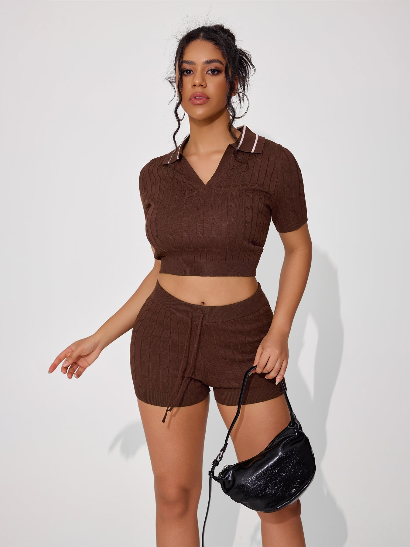 Women's High-waisted Drawstring Slimming Shorts