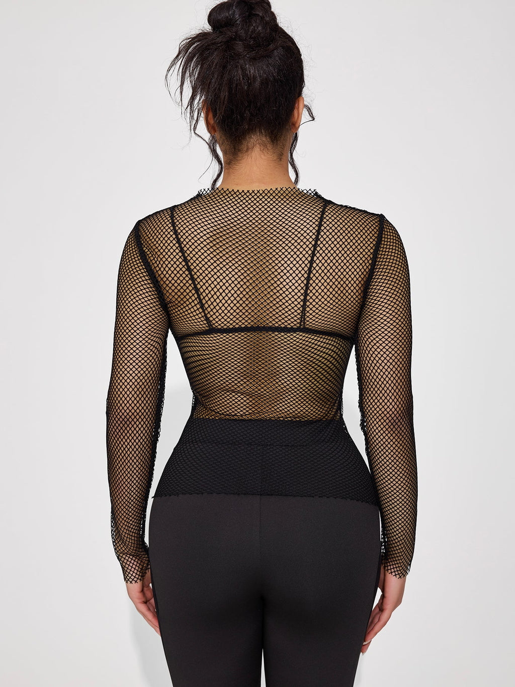 Women's Sexy And Elegant See-through Mesh Versatile Top
